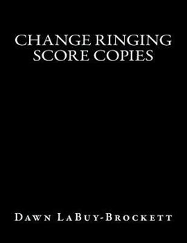 Paperback Change Ringing Score Copies Book
