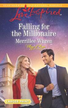 Mass Market Paperback Falling for the Millionaire [Large Print] Book