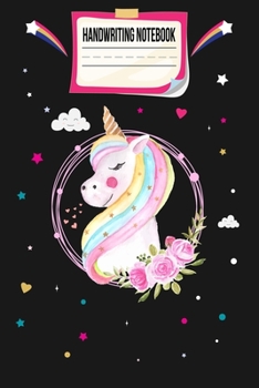 Paperback Handwriting Notebook: Handwriting Practice Paper, ABC Kids, Notebook with Dotted Lined Sheets for K-3 Students 100 Pages Book