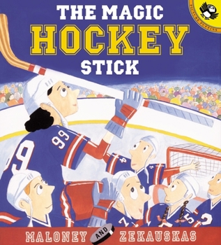 Paperback The Magic Hockey Stick Book