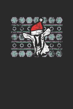 Paperback Ugly Christmas Goat: Graph Paper Notebook (6" x 9" - 120 pages) Christmas Themed Notebook for Daily Journal, Diary, and Gift Book