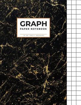 Paperback Graph Paper Notebook: 0.5 inch square (1/2 Quad Ruled) - Math/Science Notebook For School - Composition Notebook [Large Print] Book