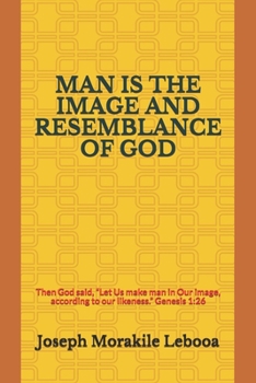 Paperback Man Is the Image and Resemblance of God Book