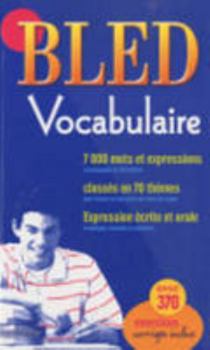 Paperback Bled: Bled Vocabulaire (French Edition) [French] Book