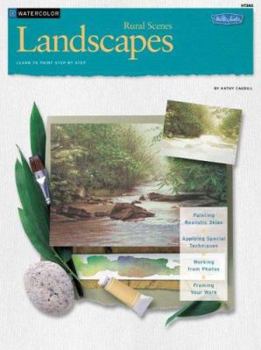 Paperback Watercolor: Landscapes, Rural Scenes Book