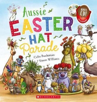 Paperback Aussie Easter Hat Parade + CD PBK Book