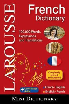 Paperback Larousse Mini Dictionary French-English/English-French Book