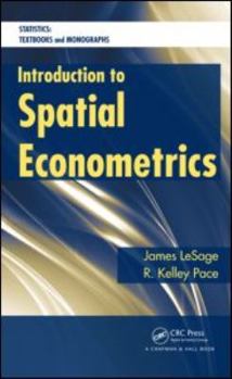 Hardcover Introduction to Spatial Econometrics Book