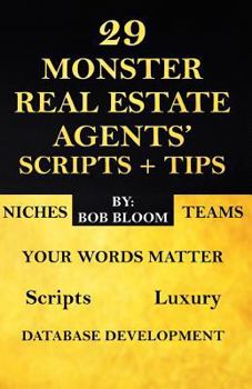 Paperback 29 Monster Real Estate Agents' Scripts & Tips Book