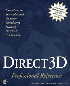 Paperback Direct 3D Professional Reference Book