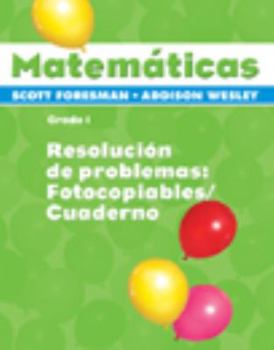 Paperback Scott Foresman Addison Wesley Math 2005 Spanish Problem Solving Masters and Workbook Grade 4 Book
