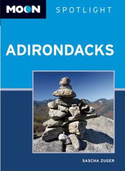 Paperback Moon Spotlight Adirondacks Book