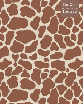 Paperback Dot Grid Journal: Notebook Planner with Unique Giraffe Skin Themed Cover Design Book