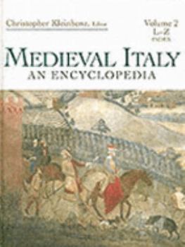 Hardcover Medieval Italy: An Encyclopedia Book