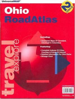 Paperback Ohio Road Atlas: Including Akron, Cincinnati, Cleveland, Columbus, Dayton, Toledo & Warren-Youngstown (State Road Atlas) Book