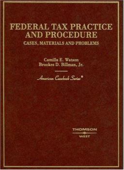 Hardcover Watson and Billman's Federal Tax Practice and Procedure Book