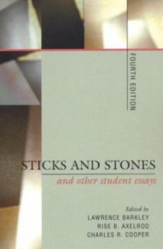 Paperback Sticks and Stones: And Other Student Essays Book