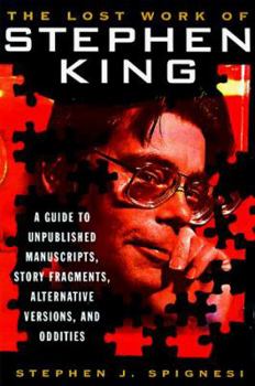 Hardcover The Lost Work of Stephen King Book