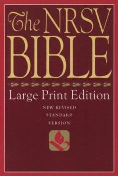 Hardcover The New Revised Standard Version Bible, Large Print Edition [Large Print] Book
