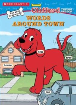 Paperback Clifford Words Around Town Book