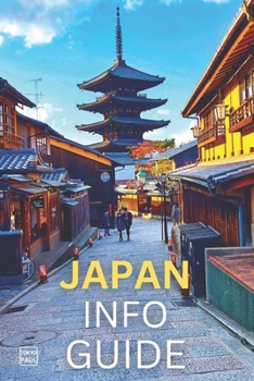 Paperback Japan Info Guide: Tips & Photos For Traveling in Japan (Black & White Edition) Book