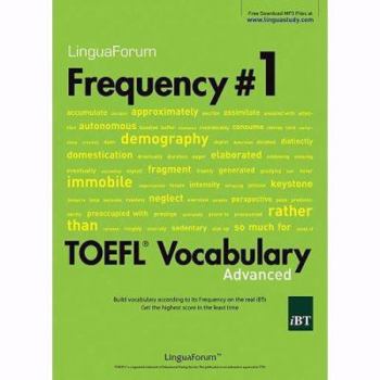 Paperback Linguaforum TOEFL Ibt Frequency #1 Vocabulary Book