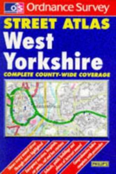 Paperback Ordnance Survey West Yorkshire Street Atlas (OS / Philip's Street Atlases) Book