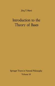 Paperback Introduction to the Theory of Bases Book