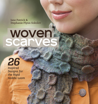 Paperback Woven Scarves: 26 Inspired Designs for the Rigid Heddle Loom Book