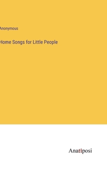 Hardcover Home Songs for Little People Book
