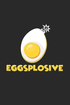 Eggsplosive: 6x9 Random | lined | ruled paper | notebook | notes