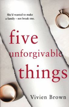 Paperback Five Unforgivable Things Book