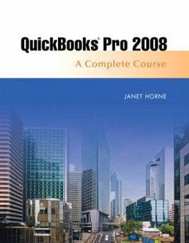 Paperback QuickBooks Pro 2008: Complete Course Book