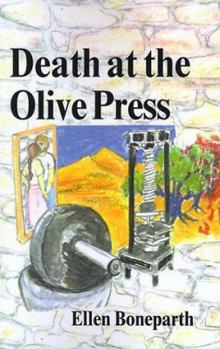 Paperback Death at the Olive Press Book