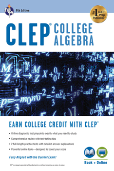 Paperback Clep(r) College Algebra Book + Online Book