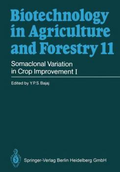 Paperback Somaclonal Variation in Crop Improvement I Book