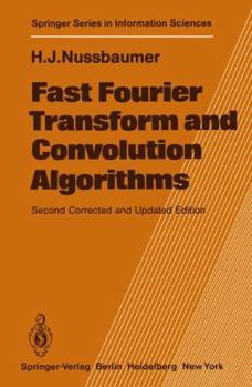 Paperback Fast Fourier Transform and Convolution Algorithms Book