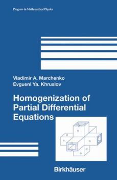 Hardcover Homogenization of Partial Differential Equations Book