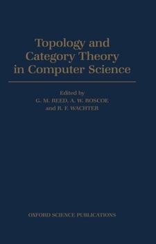 Hardcover Topology and Category Theory in Computer Science Book