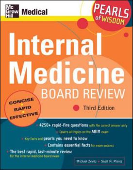 Paperback Internal Medicine Board Review: Pearls of Wisdom, Third Edition: Pearls of Wisdom Book