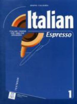 Paperback Italian Espresso 1 [With CDROM] (English and Italian Edition) Book