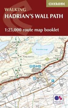 Paperback Hadrians Wall Path Map Booklet Book