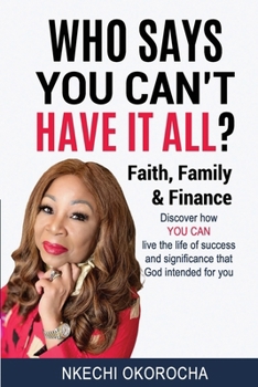 Paperback Who Says You Can't Have It All ? Book