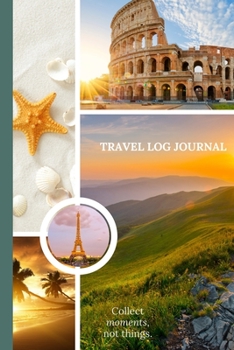 Paperback Travel Log Book: Trip Planner And Travel Log Journal Book