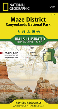 Loose Leaf Maze District: Canyonlands National Park Map Book