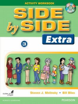 Hardcover Side by Side (Extra) 3 Activity Workbook with CDs Book