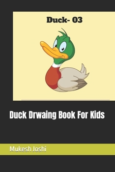 Paperback Duck Drwaing Book For Kids Book