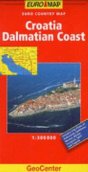 Map Croatia/Dalmatian Coast Euro Map Book