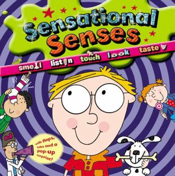 Hardcover Sensational Senses: With flaps, tabs and a pop-up surprise! Book