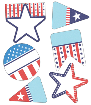Misc. Supplies Stars and Stripes Cut-Outs Book